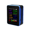 Monitor ambiental multifuncional de CO2 para la calidad del aire (negro)