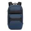 Mochila para portátil de negocios OZUKO con múltiples compartimentos y repelente al agua (azul)