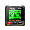Inclinómetro digital ANENG RN01, buscador de ángulos de precisión con imán de 4 lados y pantalla giratoria automática (negro)