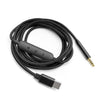 Cable de control de audio para auriculares de 1,5 m, tipo C a 2,5 mm, para BOSE 700, QC25, QC35, OE2 y SoundLink