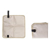 AOTU AT6216-1 - Cojín plegable portátil para exteriores, 37 x 35 cm, resistente a la humedad, de tela Oxford, para camping, playa, con aislamiento térmico grueso (caqui claro)