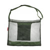 AOTU AT6945 Bolsa de playa portátil de gran capacidad, con diseño de esqueleto de malla, para acampar (verde militar)