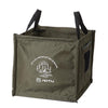 AOTU AT6361 - Cubo de basura plegable para exteriores, 27 l, gran capacidad, organizador de artículos diversos, caja de almacenamiento portátil para acampar (verde militar)