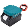 Cargador de batería de litio Makita 18V 18650, herramienta, convertidor de batería, sin interruptor de protección.
