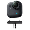 Adaptador magnético de liberación rápida para Insta360 GO Ultra, accesorio expandible de aleación de aluminio (negro)