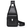 WEIXIER X450 - Bolso bandolera multifuncional para hombre, ideal para deportes al aire libre, ciclismo (negro)