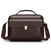 WEIXIER D828 - Bolso bandolera informal versátil para hombre, de gran capacidad (marrón lichi)