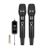 LS07+N33 Micrófono inalámbrico de mano con transmisión directa y 2 micrófonos infrarrojos