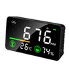 Monitor de concentración de dióxido de carbono TOMO-2, comprobador de calidad del aire doméstico (negro)