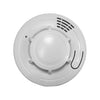 Detector de humo HD-001 para el hogar, detector de incendios domésticos, alarma sonora y luminosa (blanco)