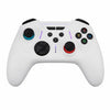 Mando Bluetooth para juegos S201: disparadores de efecto Hall, botones traseros dobles para macros, compatible con Switch 2/Switch/PC/Steam/móvil (blanco)