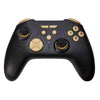 Mando Bluetooth para juegos S201: disparadores de efecto Hall, botones traseros dobles para macros, compatible con Switch 2/Switch/PC/Steam/móvil (negro)