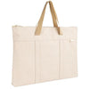 Deli 63788 - Maletín portátil multicapa para conferencias, oficina, negocios, con cremallera, para ordenador (beige)