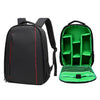 Mochila impermeable para cámara DSLR de gran capacidad, multifuncional, para portátil (verde)