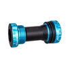 Eje de pedalier roscado a presión Shimano / FSA ZTTO BB91 para bicicletas de montaña y carretera (azul)