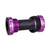 Eje de pedalier roscado a presión Shimano / FSA ZTTO BB91 para bicicletas de montaña y carretera (morado)