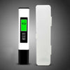 Bolígrafo medidor de calidad del agua inteligente con retroiluminación bicolor 3 en 1, medidor de TDS, detector de conductividad y temperatura (Caja de PP blanca)