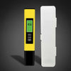 Bolígrafo medidor de calidad del agua inteligente con retroiluminación bicolor 3 en 1, medidor de TDS, detector de conductividad y temperatura (Caja de PP amarilla)
