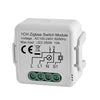 Módulo de interruptor inteligente ZigBee 3.0 para cable neutro/vivo, 1 canal, encendido/apagado, control remoto por voz, remodelación