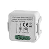 Módulo de interruptor inteligente ZigBee 3.0 de 1 canal con cable activo único y control remoto por voz para remodelación