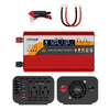 Inversor de corriente XUYUAN de 12V/24V a 110V de onda sinusoidal pura, enchufe estadounidense, especificaciones: 800W, rojo