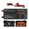 Inversor de corriente para coche XUYUAN de 12V/24V a 220V con pantalla LED, convertidor de potencia, 1200W