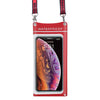 Bolsa de almacenamiento universal impermeable IPX8 para teléfono móvil de 7,2 pulgadas (roja)