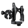 Portabidón Kewig SHJ-3 de gran capacidad para bicicleta y motocicleta, con base de liberación rápida.