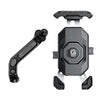 Soporte universal para teléfono móvil Kewig para motocicleta, con clip de liberación rápida. Especificaciones: Espejo retrovisor.