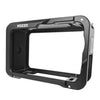 Para DJI Osmo Action 6 kozzo DJ101 Jaula metálica tipo conejo para cámara deportiva, con doble apertura, bisel protector expandible de aleación de aluminio.