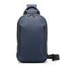 BANGE BG-3077 Riñonera ligera para hombre, estilo casual, de gran capacidad, tipo bandolera (Azul)