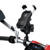 Soporte elevado para teléfono móvil Kewig M11-C1 para motocicleta, soporte para teléfono móvil para bicicleta con sistema de navegación