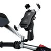 Soporte elevado para teléfono móvil Kewig M11-C2 para motocicleta, soporte para teléfono móvil para navegación de bicicleta, base