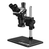 Microscopio trinocular SUNSHINE 71 Ultra-B11 para reparación de teléfonos móviles, zoom escalonado/continuo, microscopio HD (negro/plata)