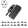 Adaptador de corriente universal multifunción para portátil de 90 W, 19,5 V y 4,62 A con 16 conectores (enchufe británico)
