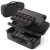Bolsa de almacenamiento doble de gran capacidad para Nintendo Switch 2 STARTRC GAMES (negra)