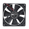 Ventilador de CC KunPeng DC12025SL12cm con cojinetes impregnados de aceite para congelador, especificaciones: 12 V