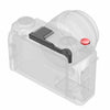 Empuñadura de pulgar negra para cámara Fujifilm X-M5, accesorios de expansión, base metálica de liberación rápida Arca-Swiss