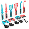 Para Nintendo Switch 2 14 en 1 STARTRC GAMES Gamepad Sport Set Esgrima Tenis Raqueta Volante de Carreras
