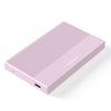 Carcasa para disco duro móvil mecánico de aluminio Blueendless MR23G Tipo-C 3.0 SATA de 2,5 pulgadas (rosa)