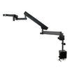 Soporte de enfoque KSTL-25 de 76 mm con clip para microscopios estereoscópicos trinoculares de laboratorio