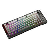 Teclado mecánico inalámbrico Bluetooth ruso FREE WOLF M75 de modo dual con teclas de degradado PBT y pantalla (Moonlit Night)