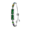 Pulsera inteligente sin pantalla con monitor de ritmo cardíaco y podómetro para hombres y mujeres (verde)