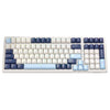 Teclado mecánico inalámbrico Bluetooth trimodal Free Wolf K8 para juegos (interruptor rojo azulado)