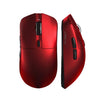Ratón inalámbrico Bluetooth de triple modo LANGTU M8 para juegos, ligero y ligero (rojo)