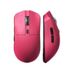 Ratón inalámbrico Bluetooth de triple modo LANGTU M8 para juegos, ligero y compacto (rojo rosa)
