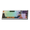 Teclado mecánico LANGTU T98 con Bluetooth, inalámbrico y con cable, triple modo, intercambiable en caliente, con N teclas intercambiables, estilo Battlefield Pioneer Starbreaker Switch, 10 000 mAh