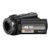 Videocámara digital portátil HD 4K con estabilización electrónica de imagen para deportes al aire libre, enchufe estadounidense. Especificaciones: Tarjeta de memoria estándar + 32 GB.