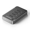Blueendless DB2804NA - Carcasa para unidad NVMe de cuatro bahías M.2 de 1 a 3, dispositivo de clonación y copia, carcasa SSD externa, lector externo, enchufe estadounidense