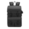 Mochila para cámara AK818, impermeable, antirrobo, de doble hombro y gran capacidad (negra)